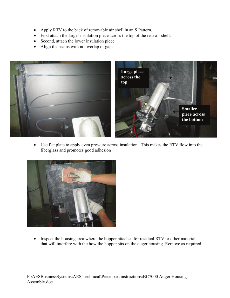 American Energy Systems BC7000 Auger Housing User Manual | Page 3 / 9
