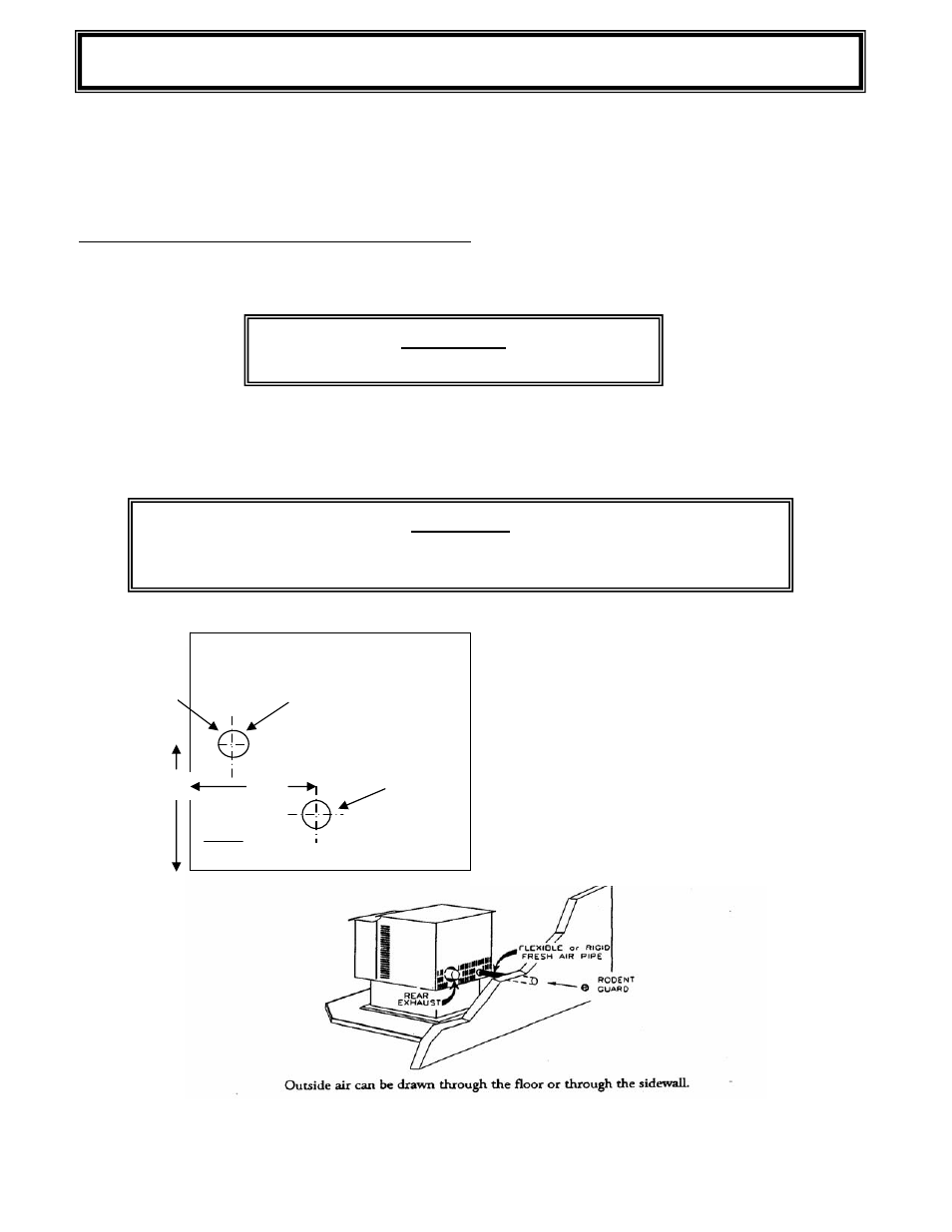 Installation configurations, Warning, Caution | American Energy Systems MagnuM Winchester User Manual | Page 14 / 51