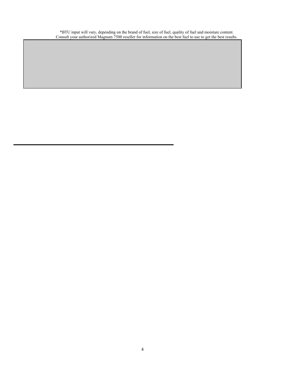 Clean burn corn additive | American Energy Systems MagnuM 7500 User Manual | Page 4 / 43
