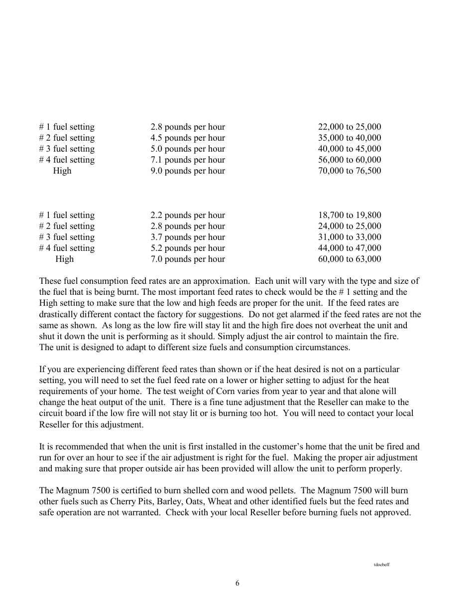 American Energy Systems MagnuM 7500 User Manual | Page 6 / 43