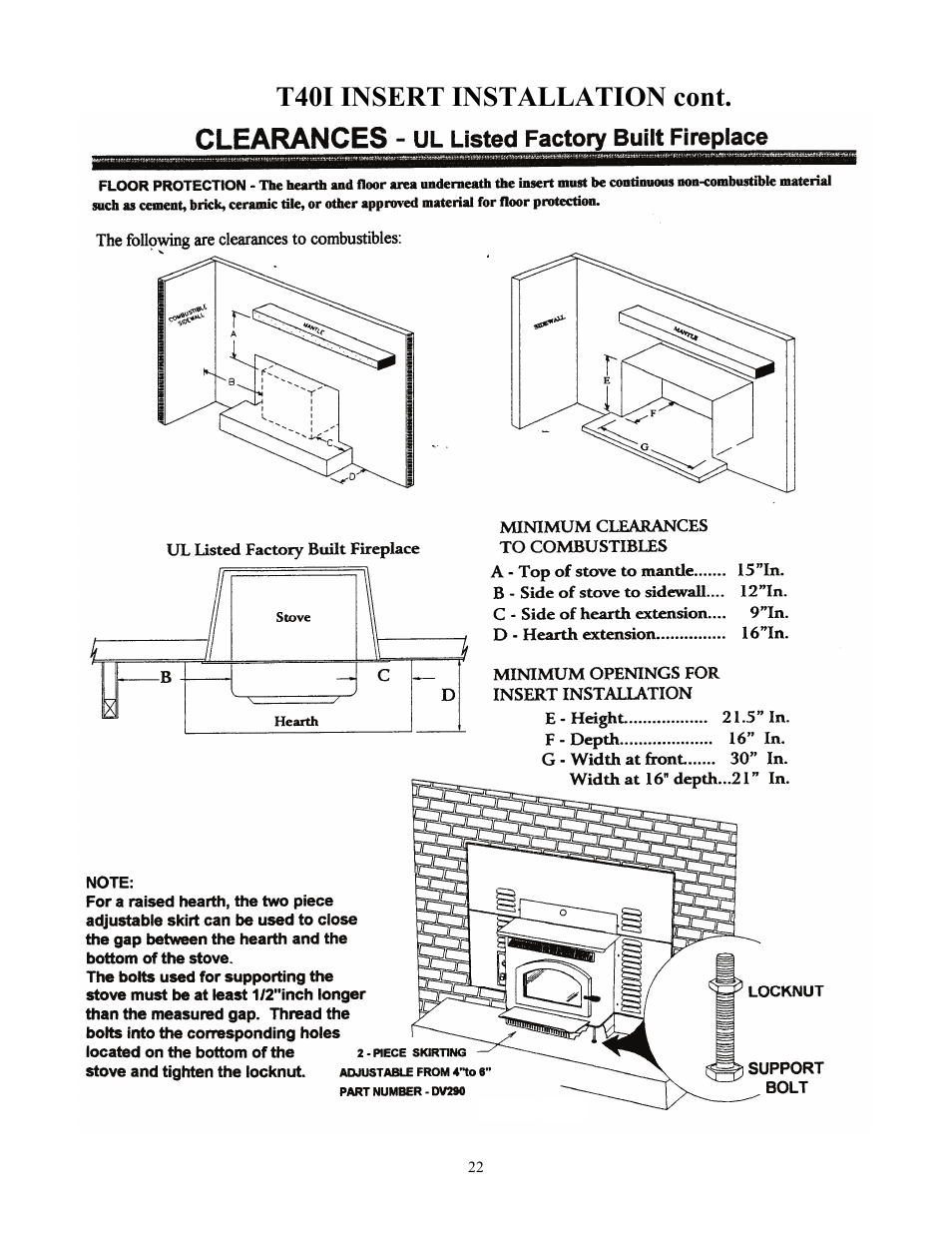 T40i insert installation cont | American Energy Systems MagnuM T40 User Manual | Page 22 / 50