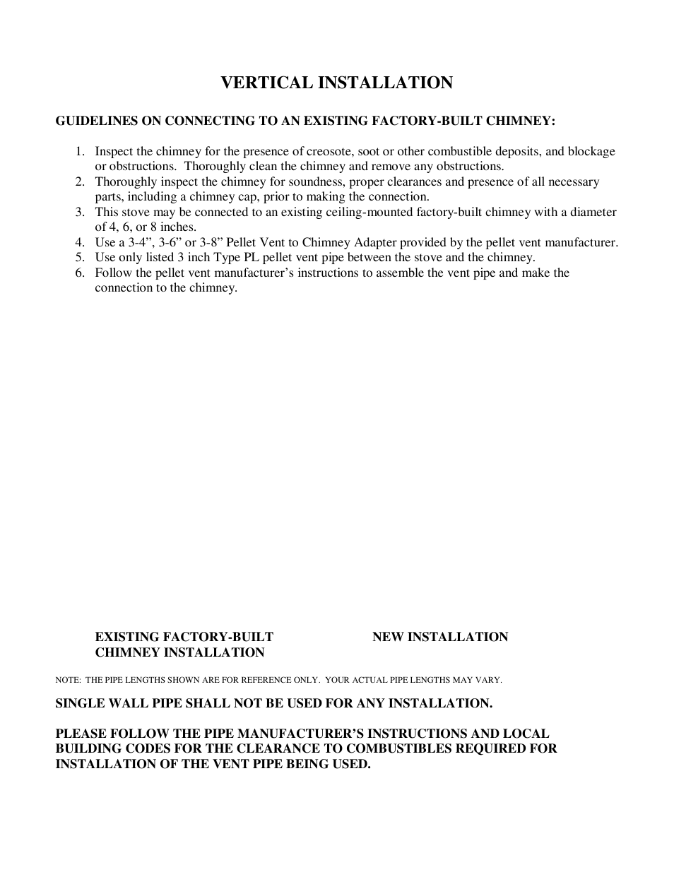 Vertical installation | American Energy Systems MagnuM T40 User Manual | Page 10 / 19