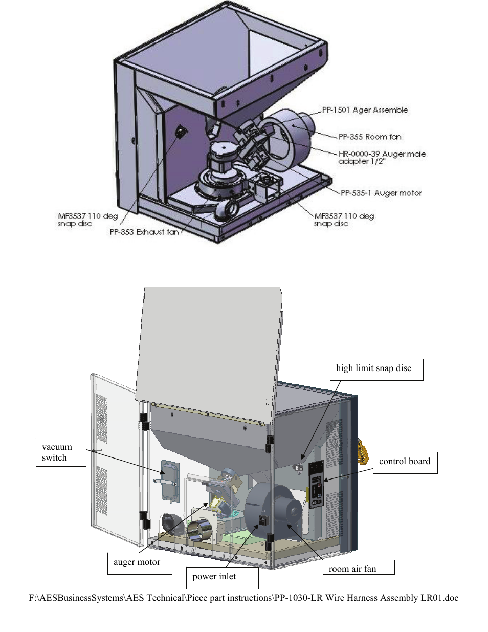 American Energy Systems PP-1030-LR Wire Harness User Manual | Page 2 / 3