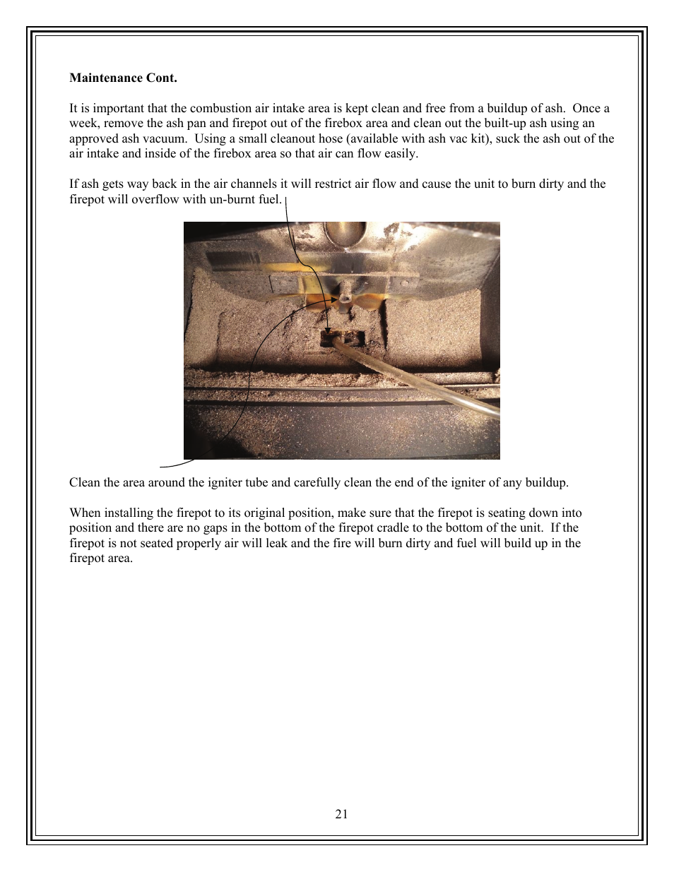 American Energy Systems Country Flame Little Rascal User Manual | Page 21 / 35