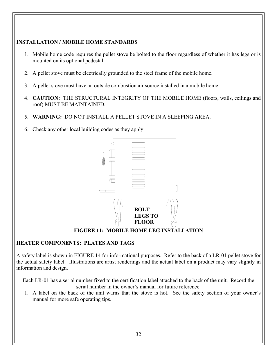 American Energy Systems Country Flame Little Rascal User Manual | Page 32 / 35