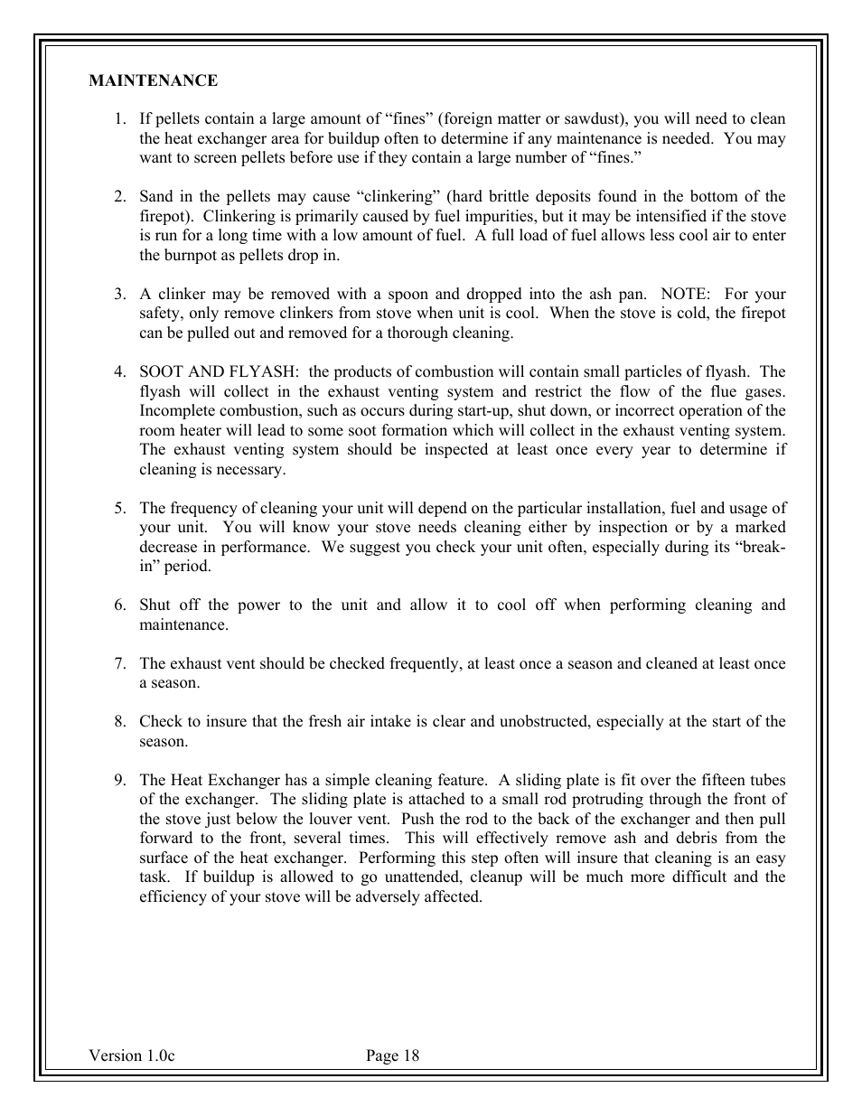 American Energy Systems Country Flame Little Rascal User Manual | Page 18 / 37