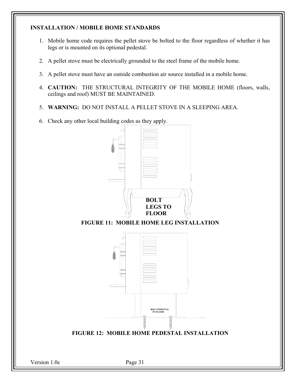 American Energy Systems Country Flame Little Rascal User Manual | Page 31 / 37
