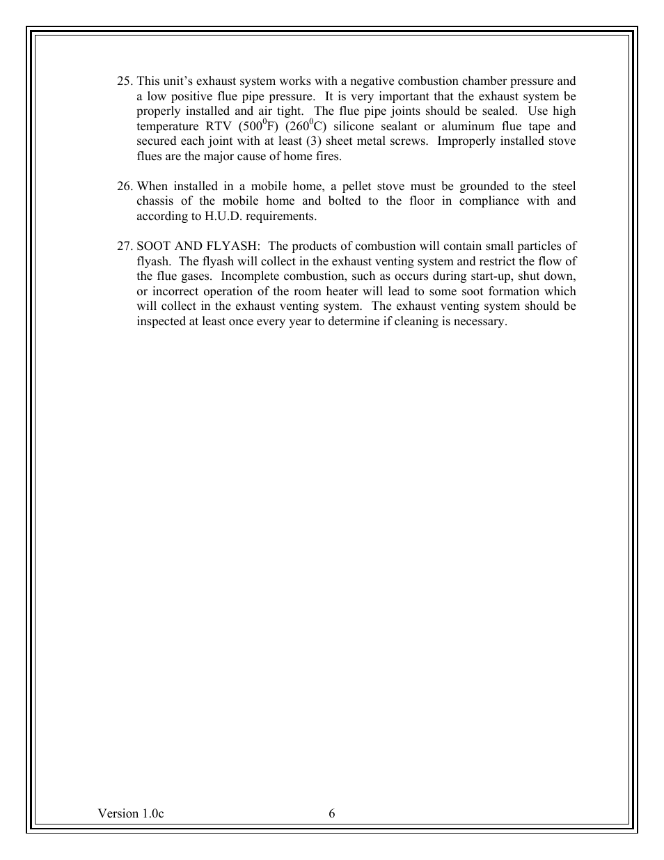 American Energy Systems Country Flame Little Rascal User Manual | Page 6 / 37