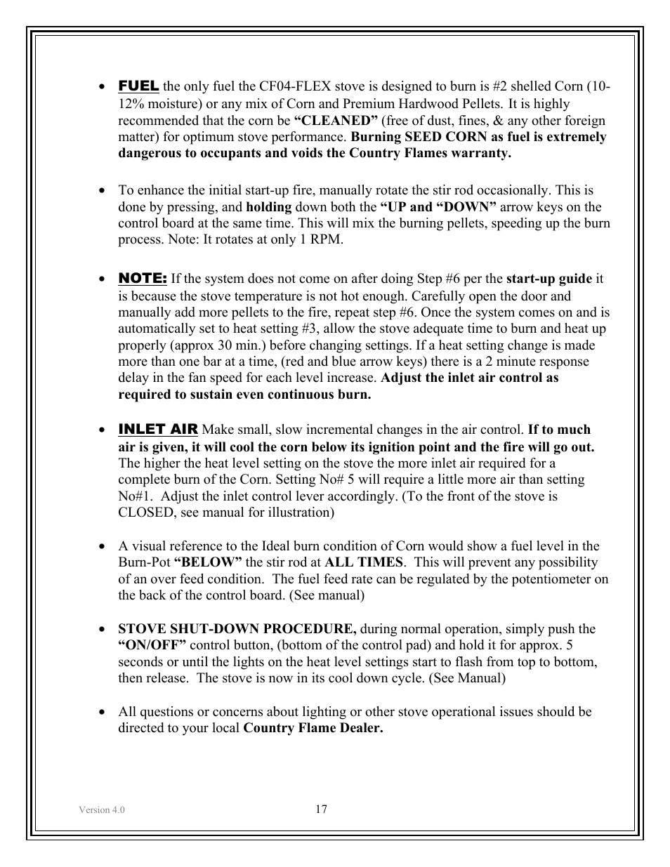 American Energy Systems Crossfire Flex User Manual | Page 17 / 58