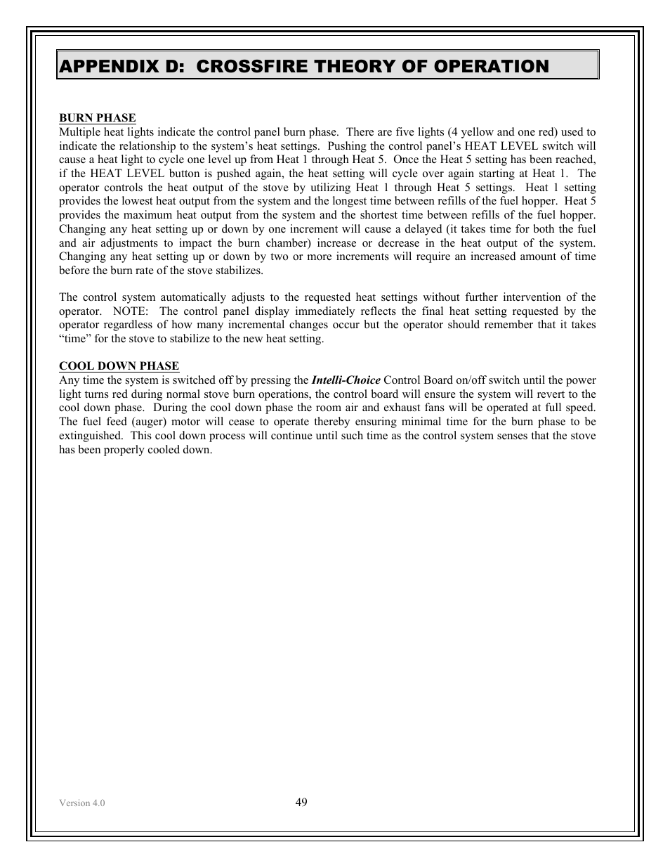 Appendix d: crossfire theory of operation | American Energy Systems Crossfire Flex User Manual | Page 49 / 58