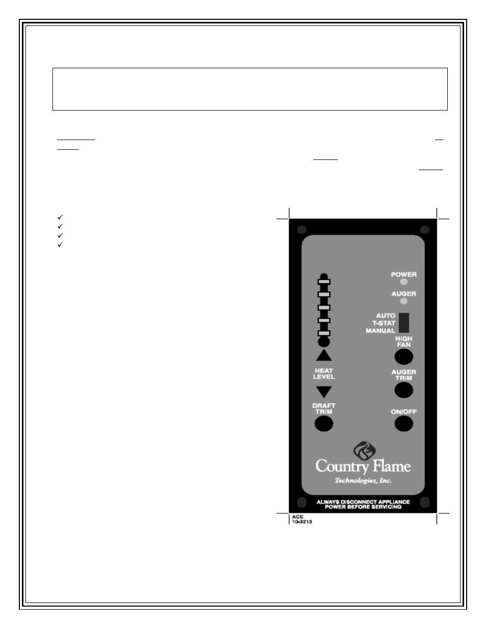 Operating instructions | American Energy Systems Crossfire Flex User Manual | Page 19 / 54