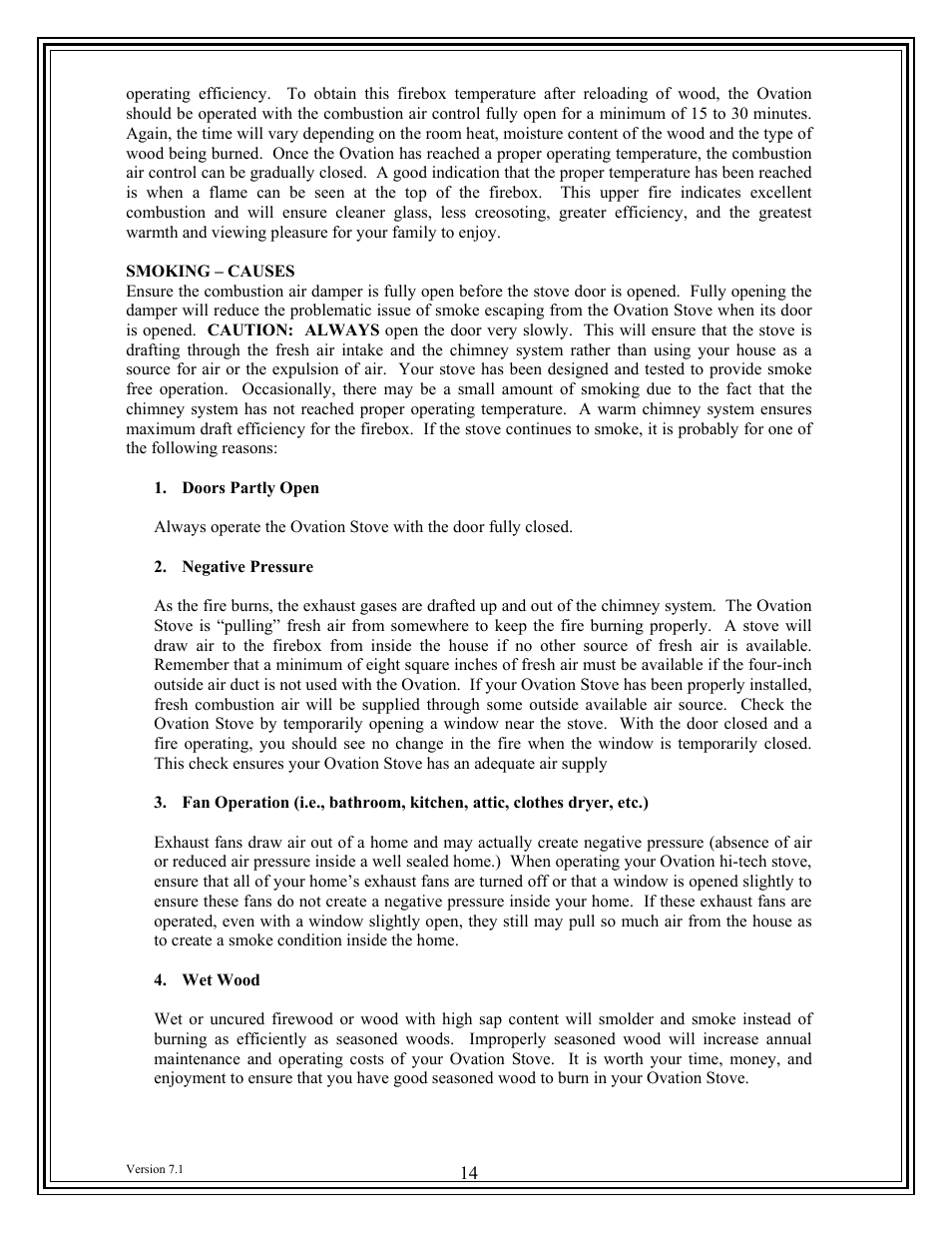 American Energy Systems Ovation User Manual | Page 14 / 52