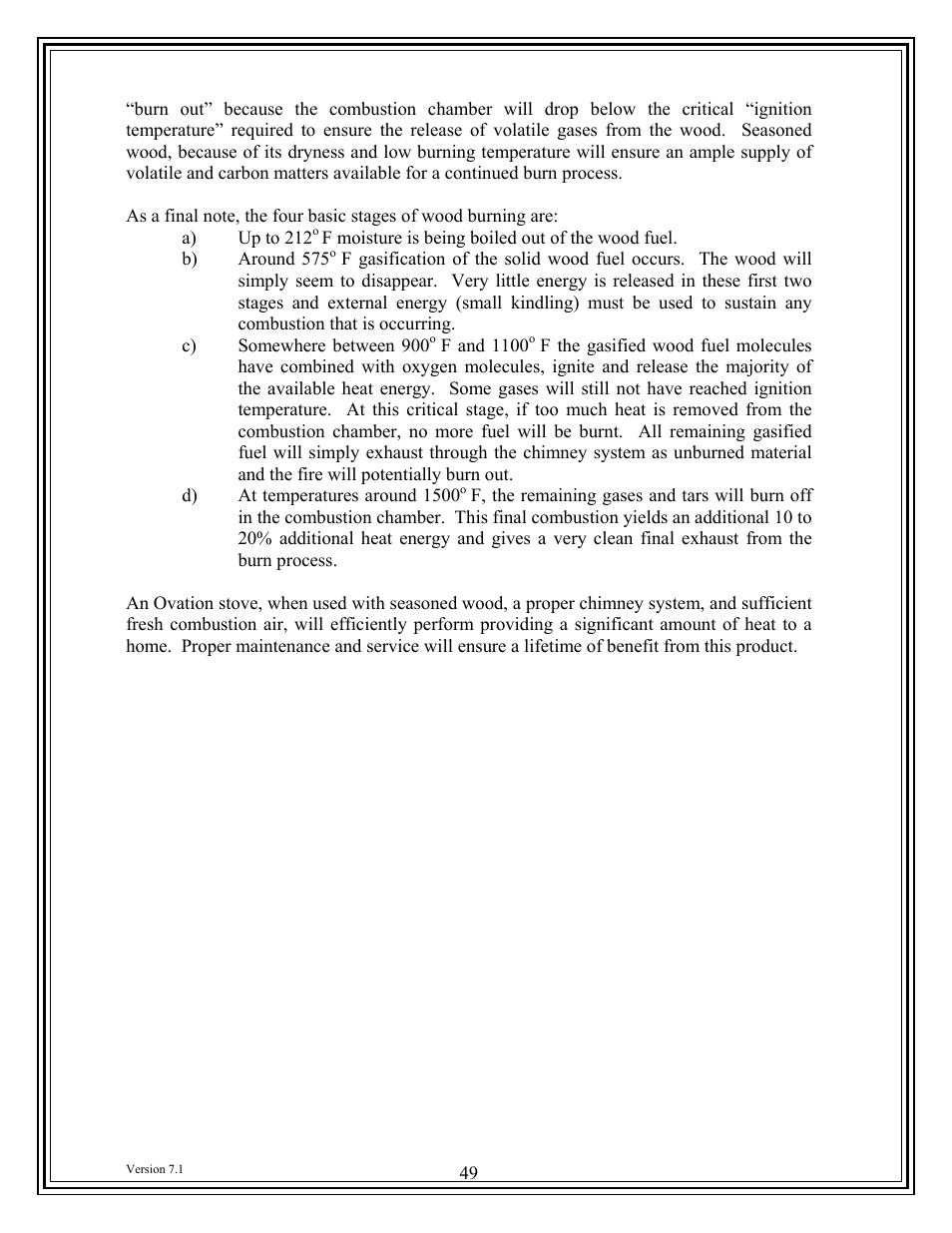 American Energy Systems Ovation User Manual | Page 49 / 52