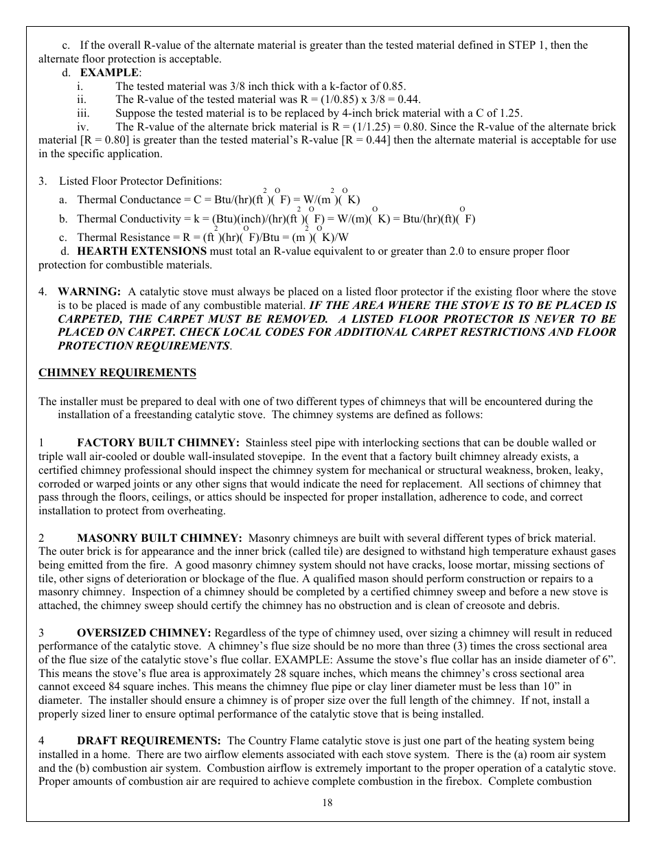 American Energy Systems Catalytic BBF User Manual | Page 18 / 63