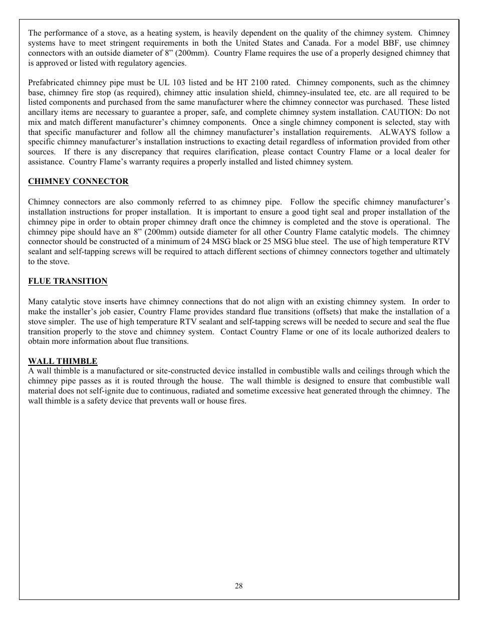 American Energy Systems Catalytic BBF User Manual | Page 28 / 63