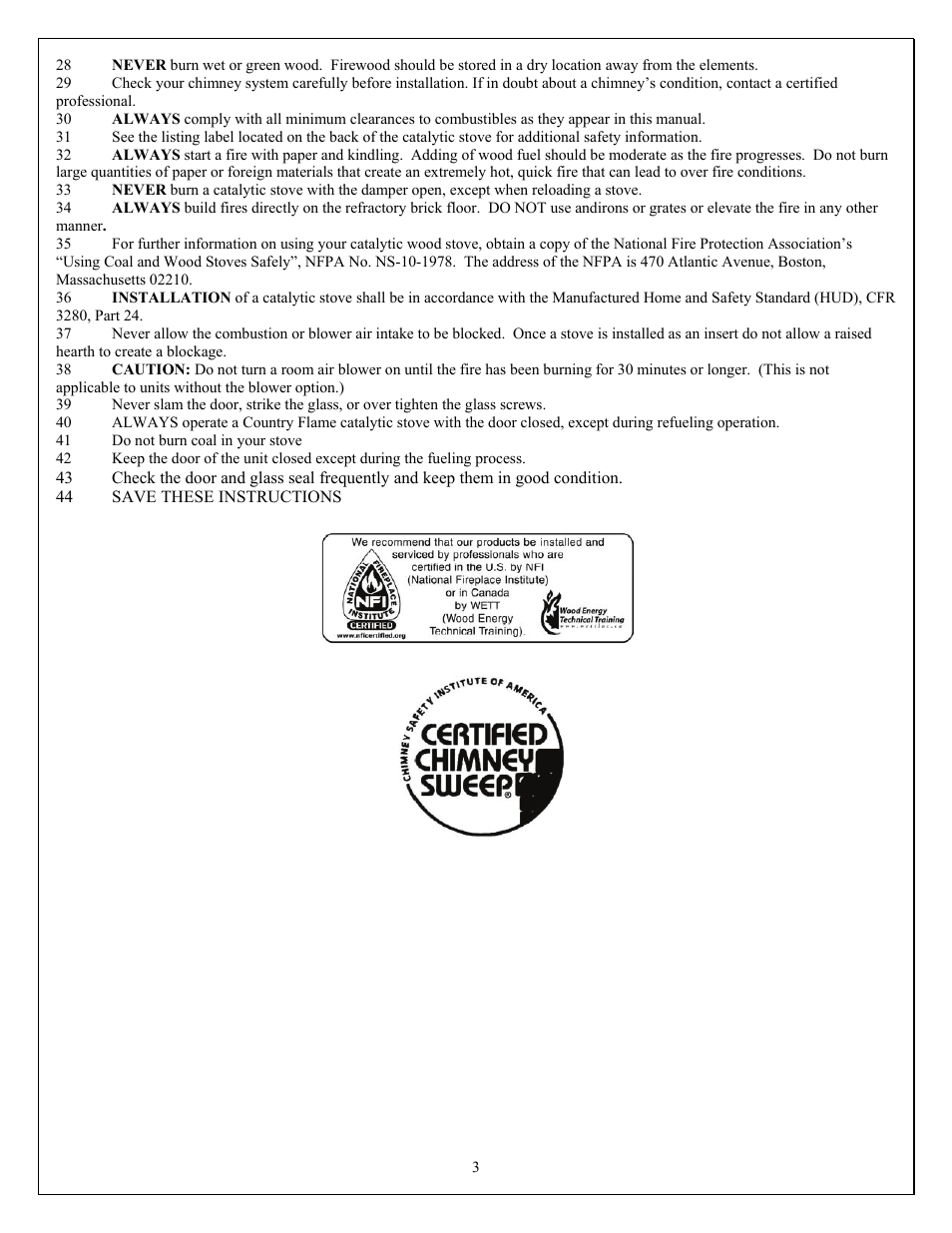 American Energy Systems Catalytic BBF User Manual | Page 3 / 63