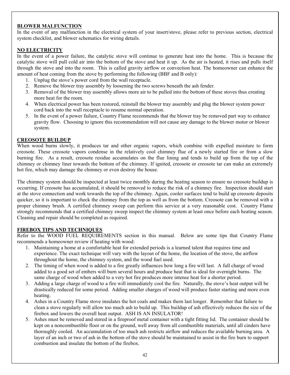 American Energy Systems Catalytic BBF User Manual | Page 42 / 63