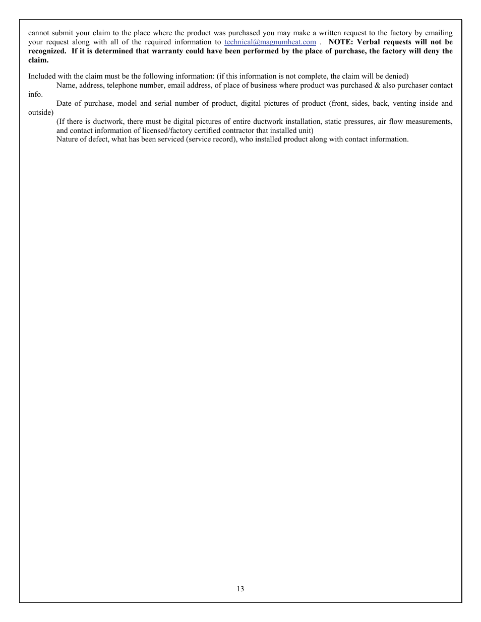 American Energy Systems O2 Catalytic User Manual | Page 13 / 83