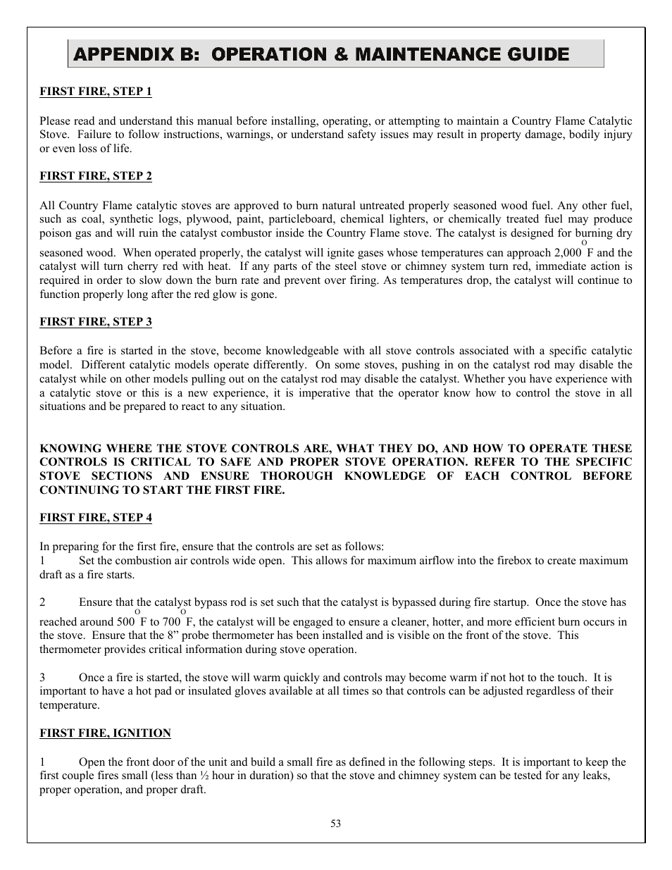 American Energy Systems O2 Catalytic User Manual | Page 53 / 83