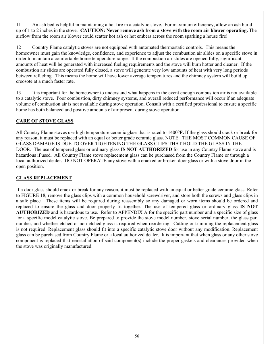 American Energy Systems O2 Catalytic User Manual | Page 56 / 83