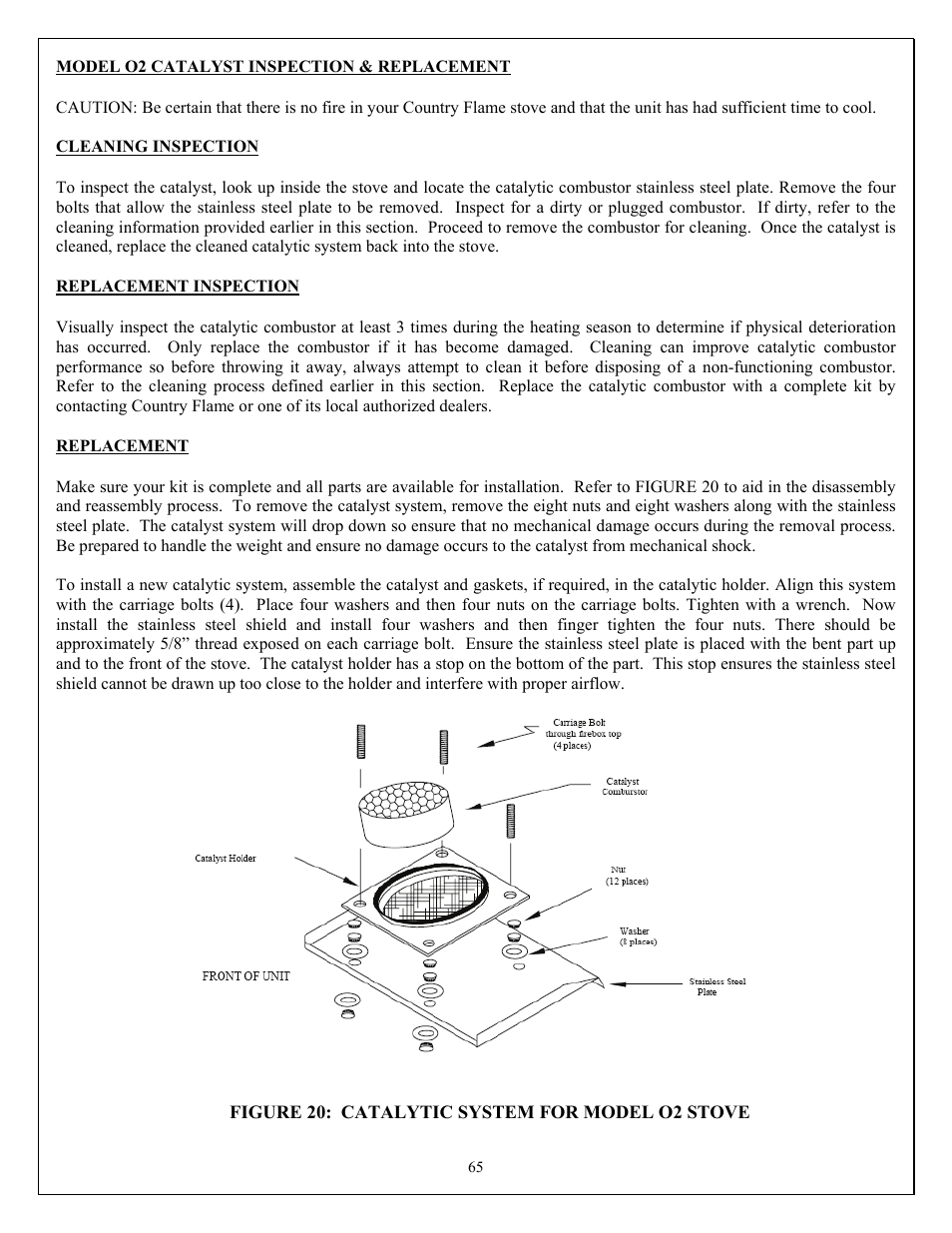 American Energy Systems O2 Catalytic User Manual | Page 65 / 83