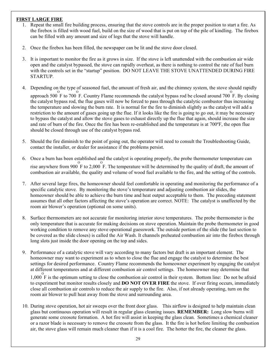 American Energy Systems O2 Catalytic User Manual | Page 29 / 54