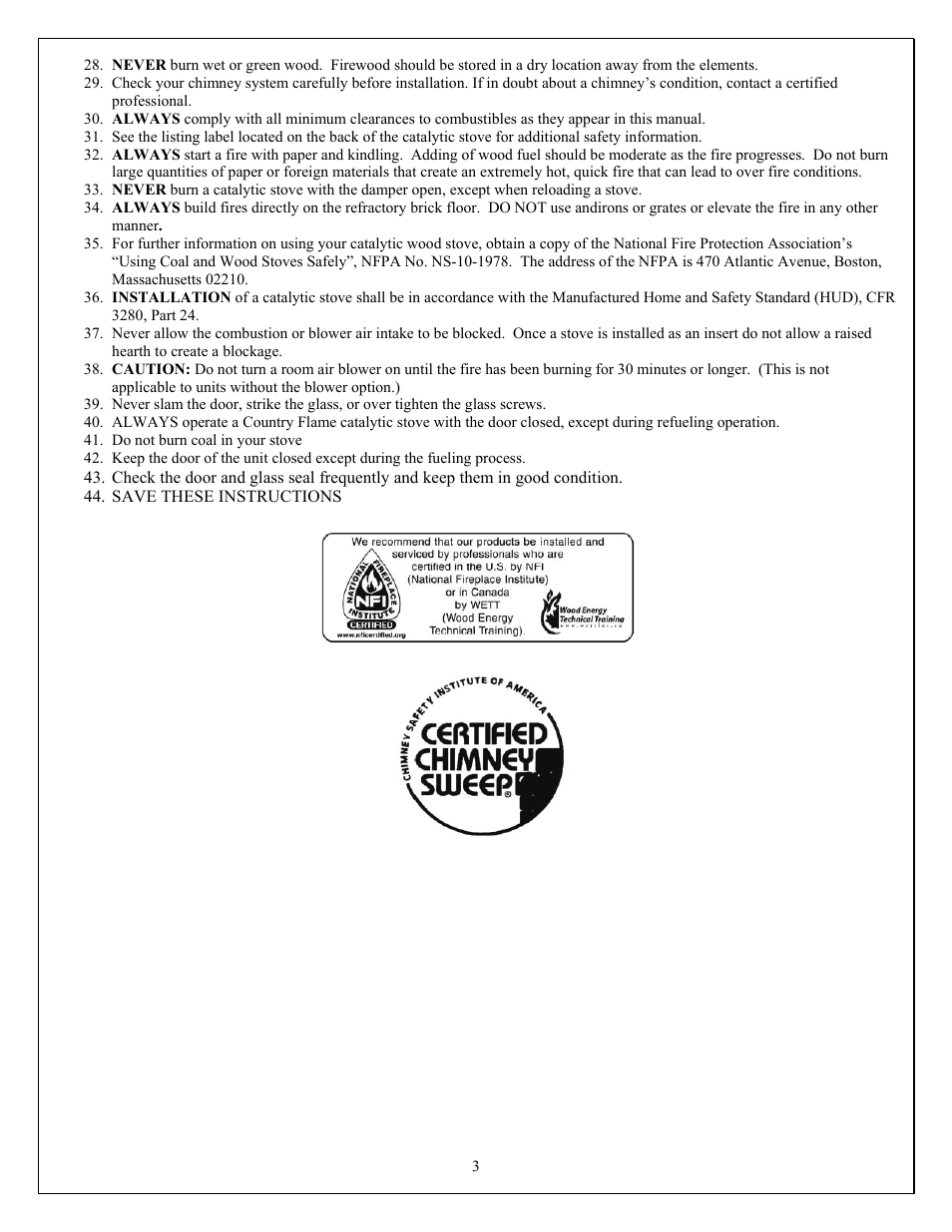 American Energy Systems O2 Catalytic User Manual | Page 3 / 54