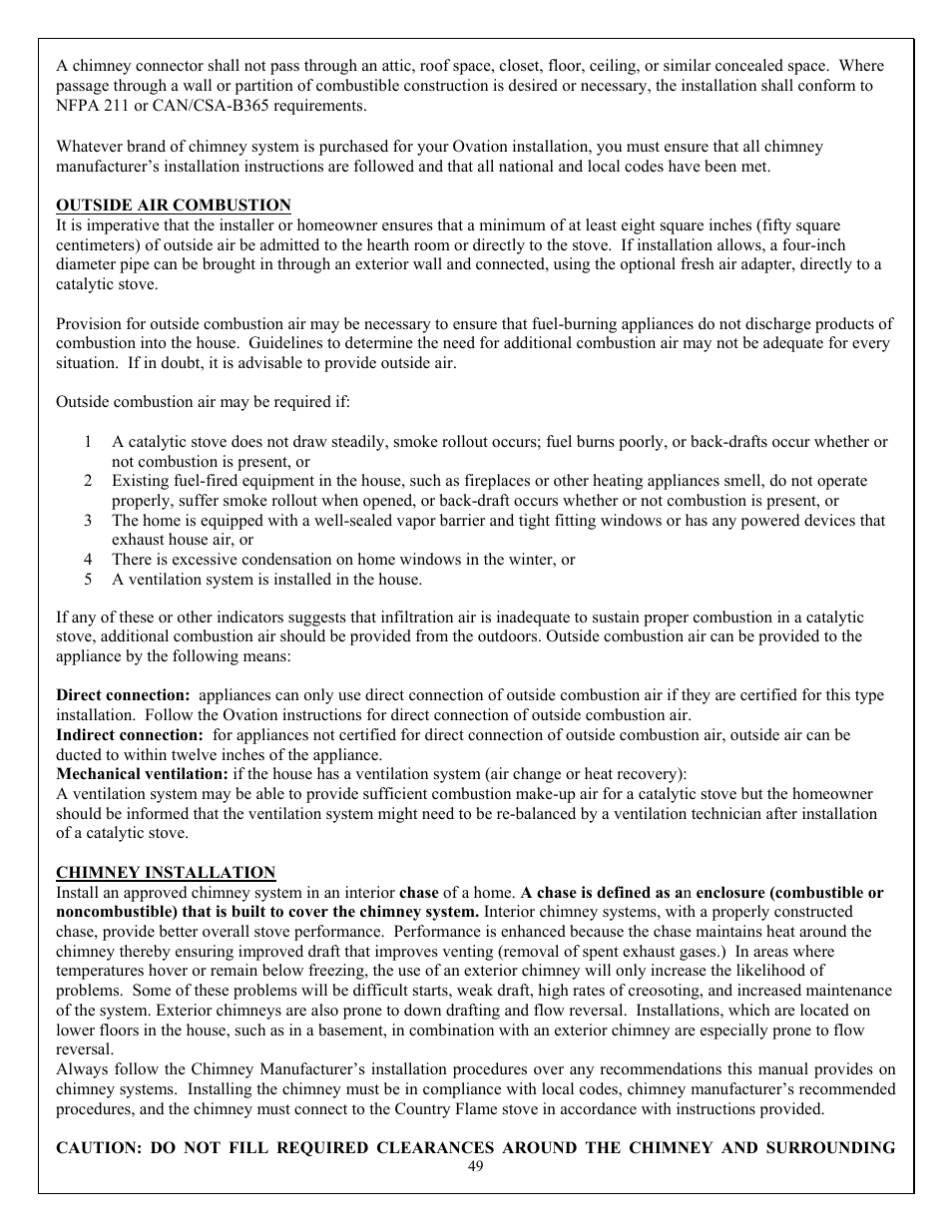 American Energy Systems O2 Catalytic User Manual | Page 49 / 54