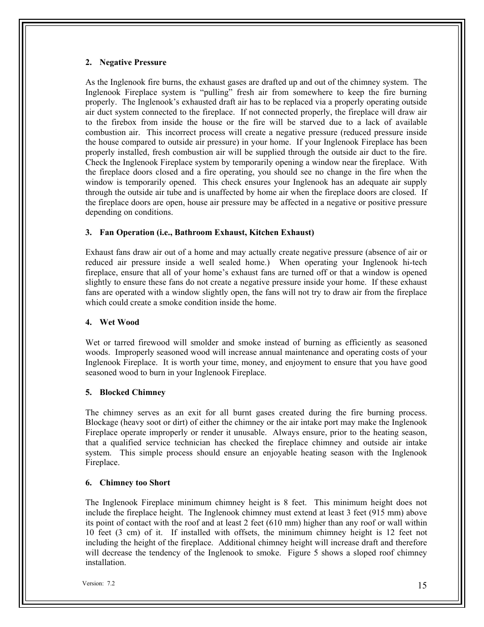 American Energy Systems Inglenook User Manual | Page 15 / 52