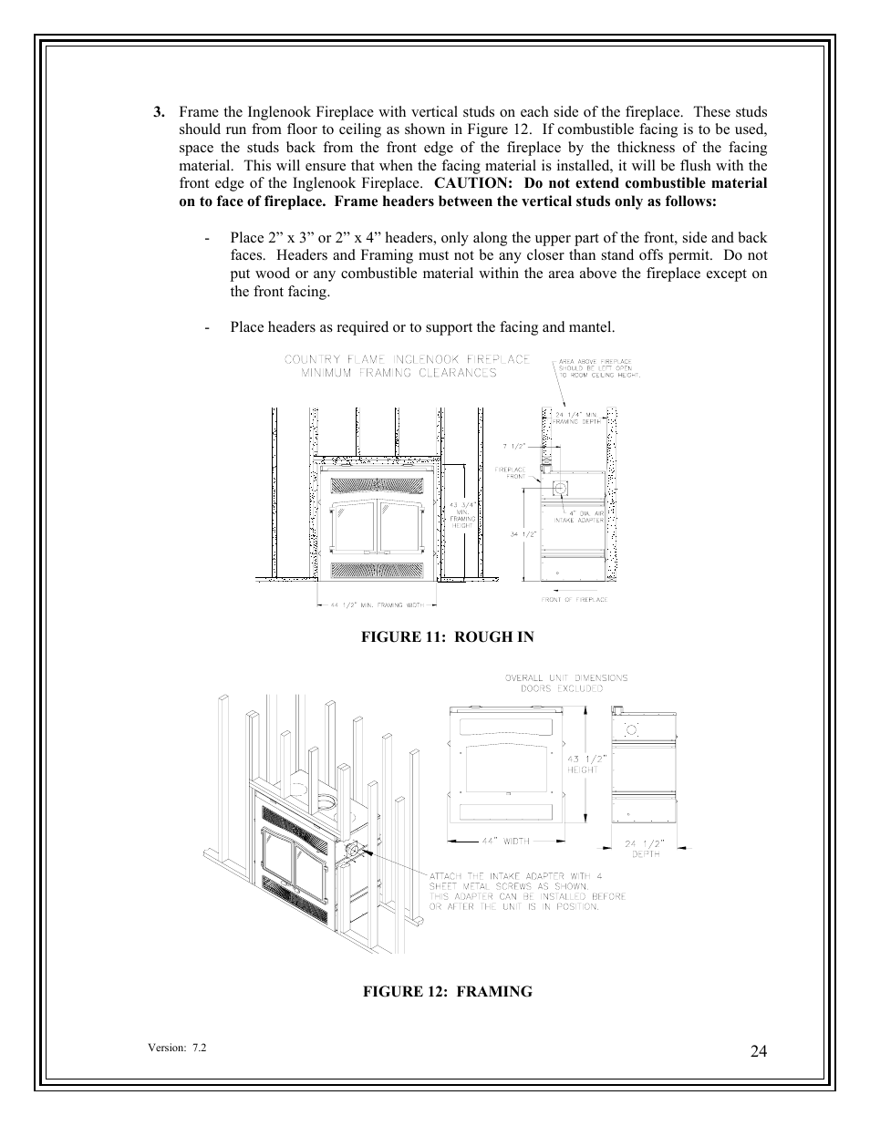 American Energy Systems Inglenook User Manual | Page 24 / 52