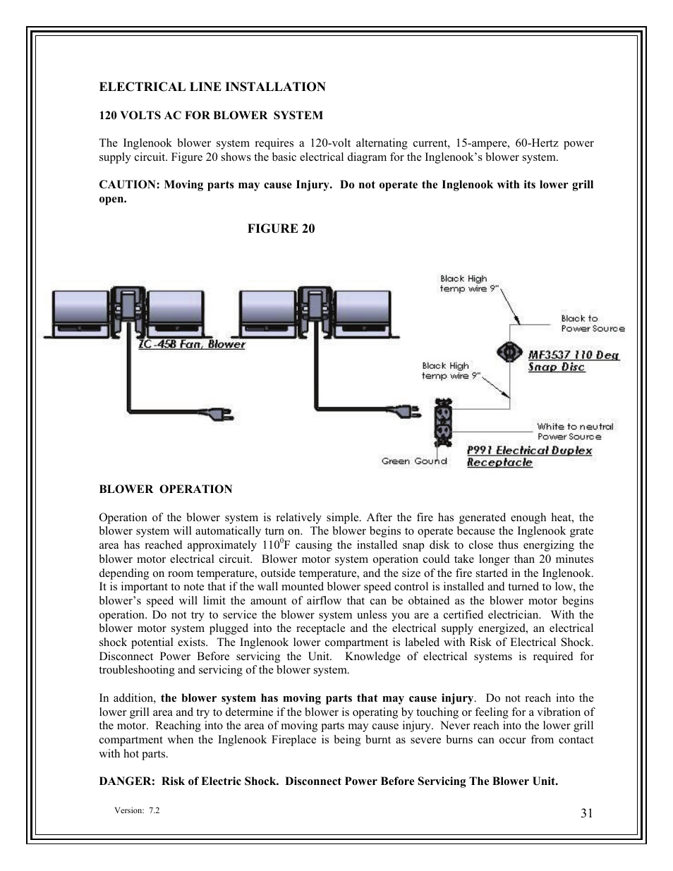 American Energy Systems Inglenook User Manual | Page 31 / 52