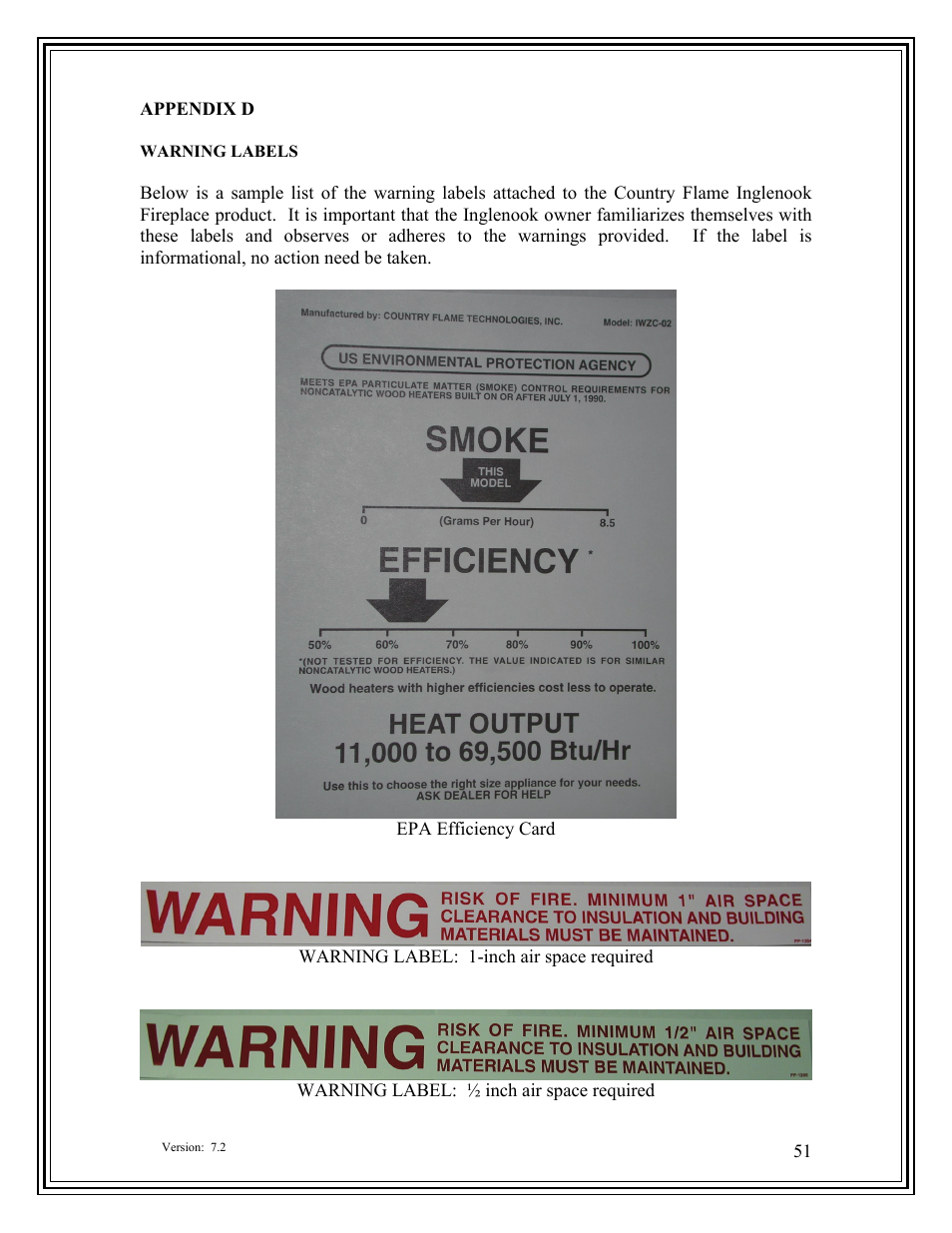 American Energy Systems Inglenook User Manual | Page 51 / 52