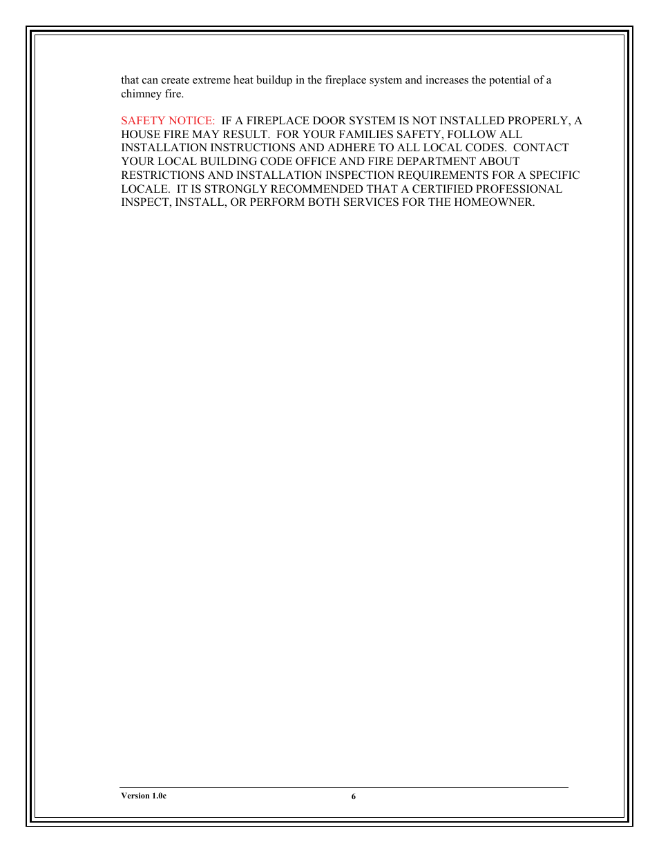 American Energy Systems Universal Doors User Manual | Page 16 / 28