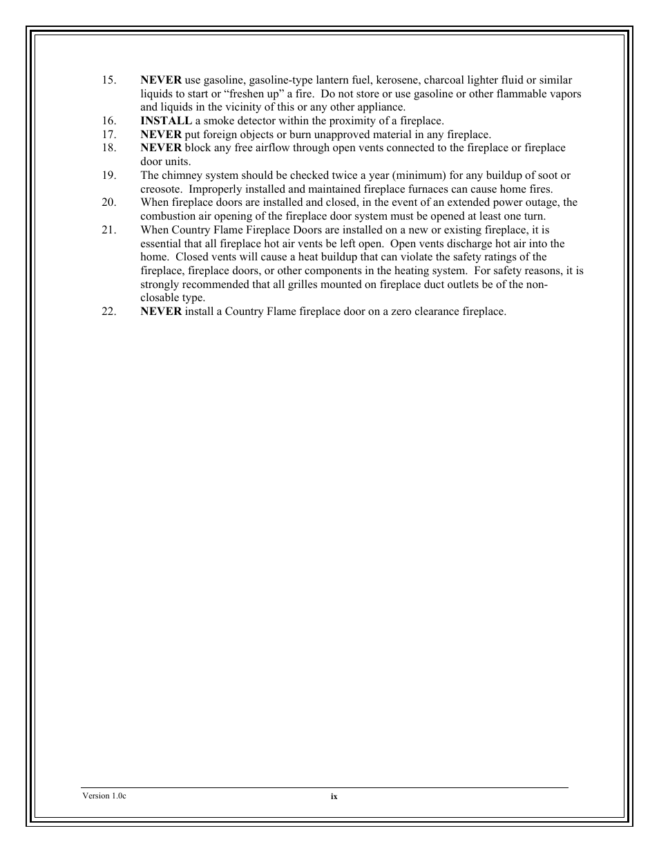 American Energy Systems Universal Doors User Manual | Page 9 / 28