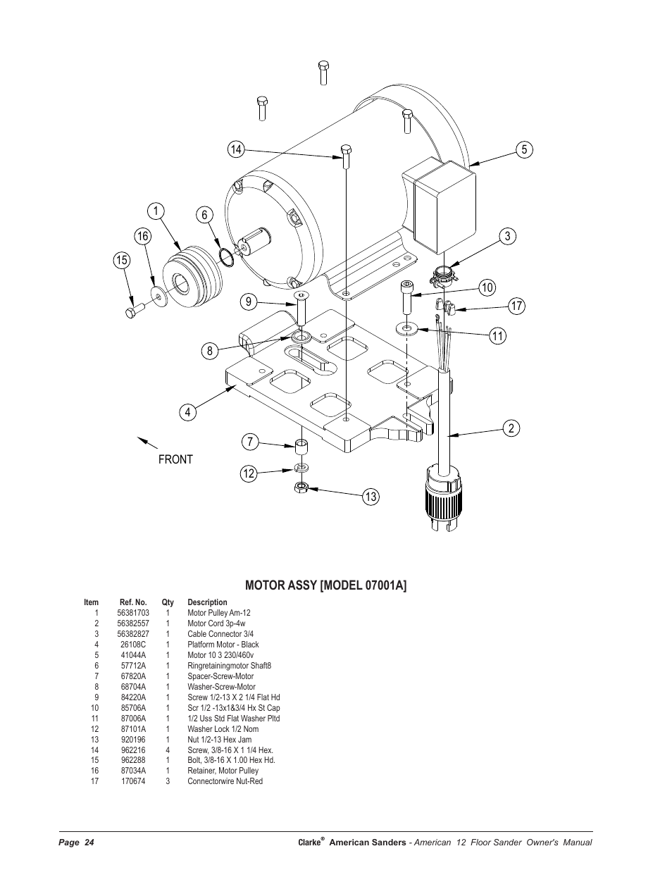 American Sanders American 12 Drum Sanders User Manual | Page 24 / 40