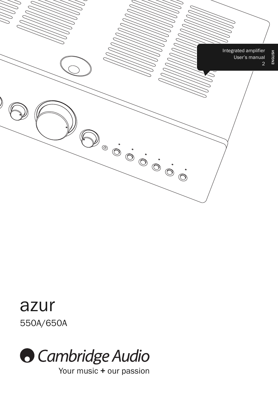 Cambridge Audio AZUR 650A User Manual | 12 pages