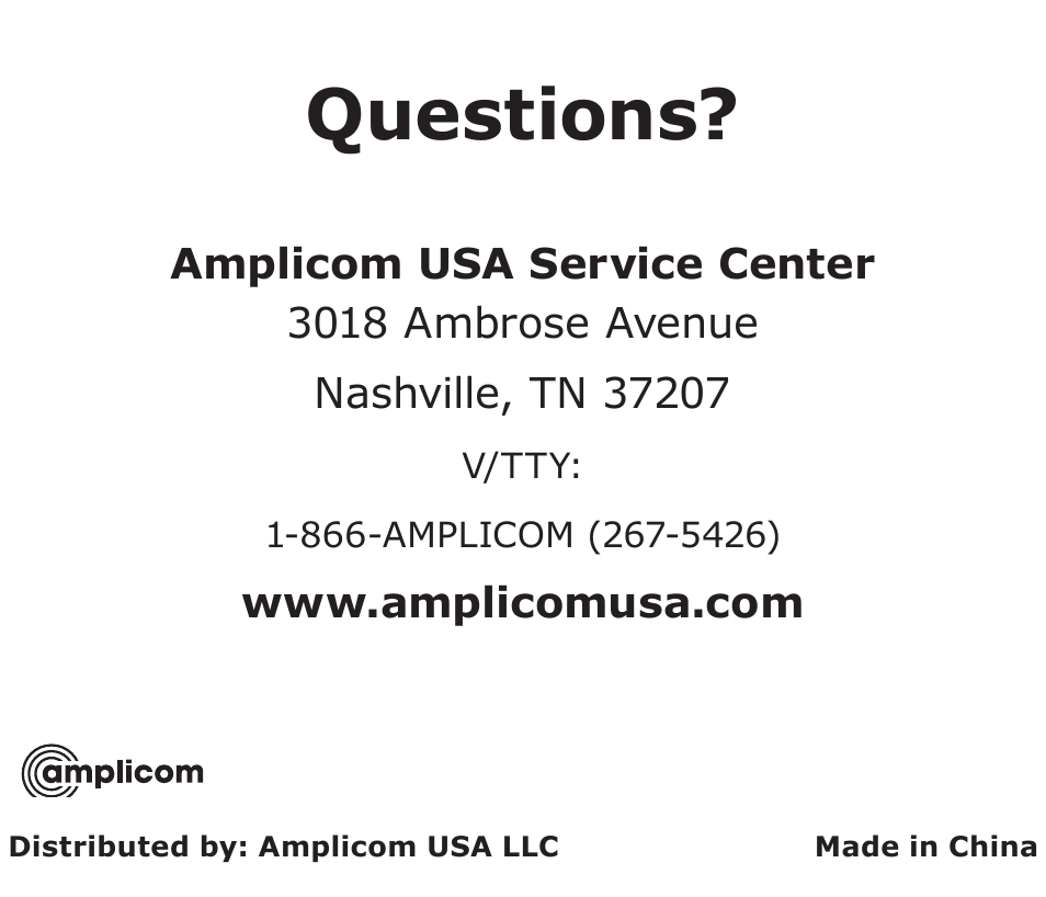 Questions | Amplicom TCL Vib Travel Alarm Clock User Manual | Page 16 / 16