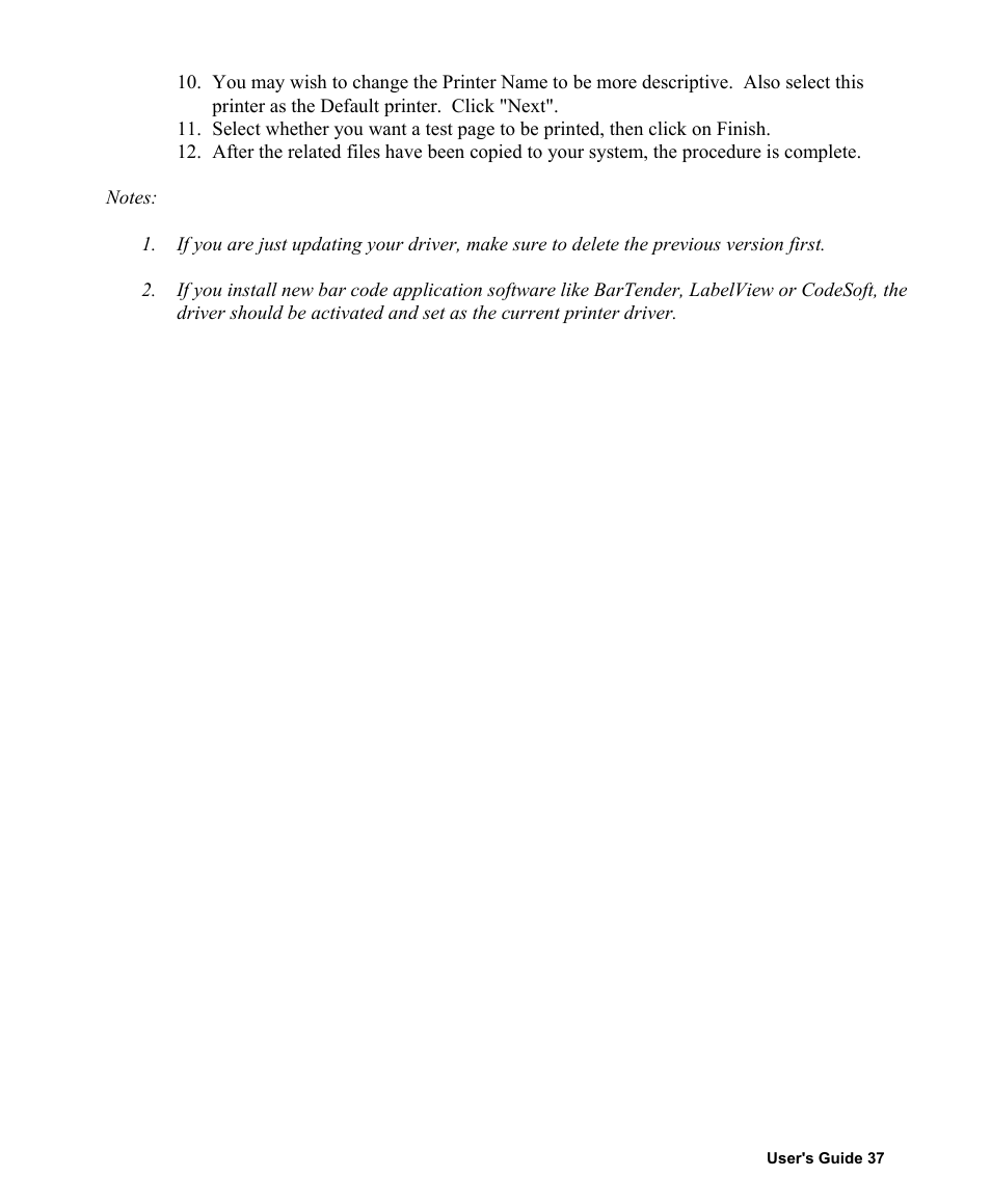 AMT Datasouth Fastmark 400 User Manual | Page 38 / 76
