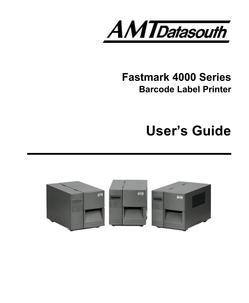 AMT Datasouth Fastmark 4000 User Manual | 114 pages