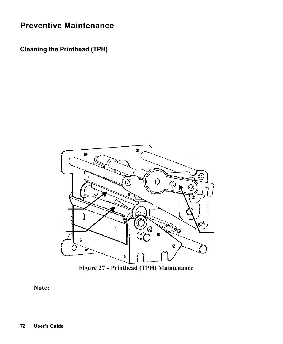 Preventive maintenance | AMT Datasouth Fastmark 4000 User Manual | Page 73 / 114