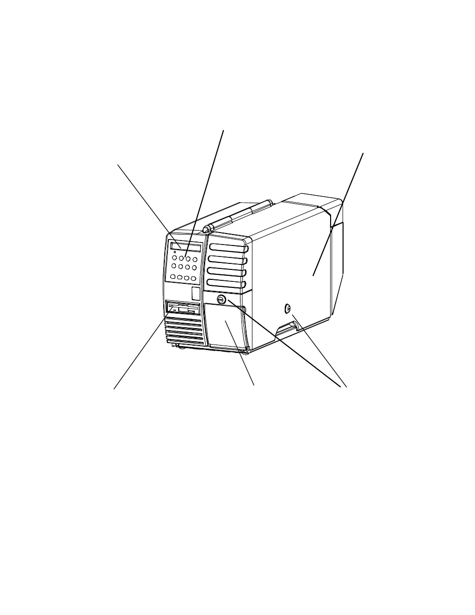 3 printer parts | AMT Datasouth Journey II User Manual | Page 15 / 126