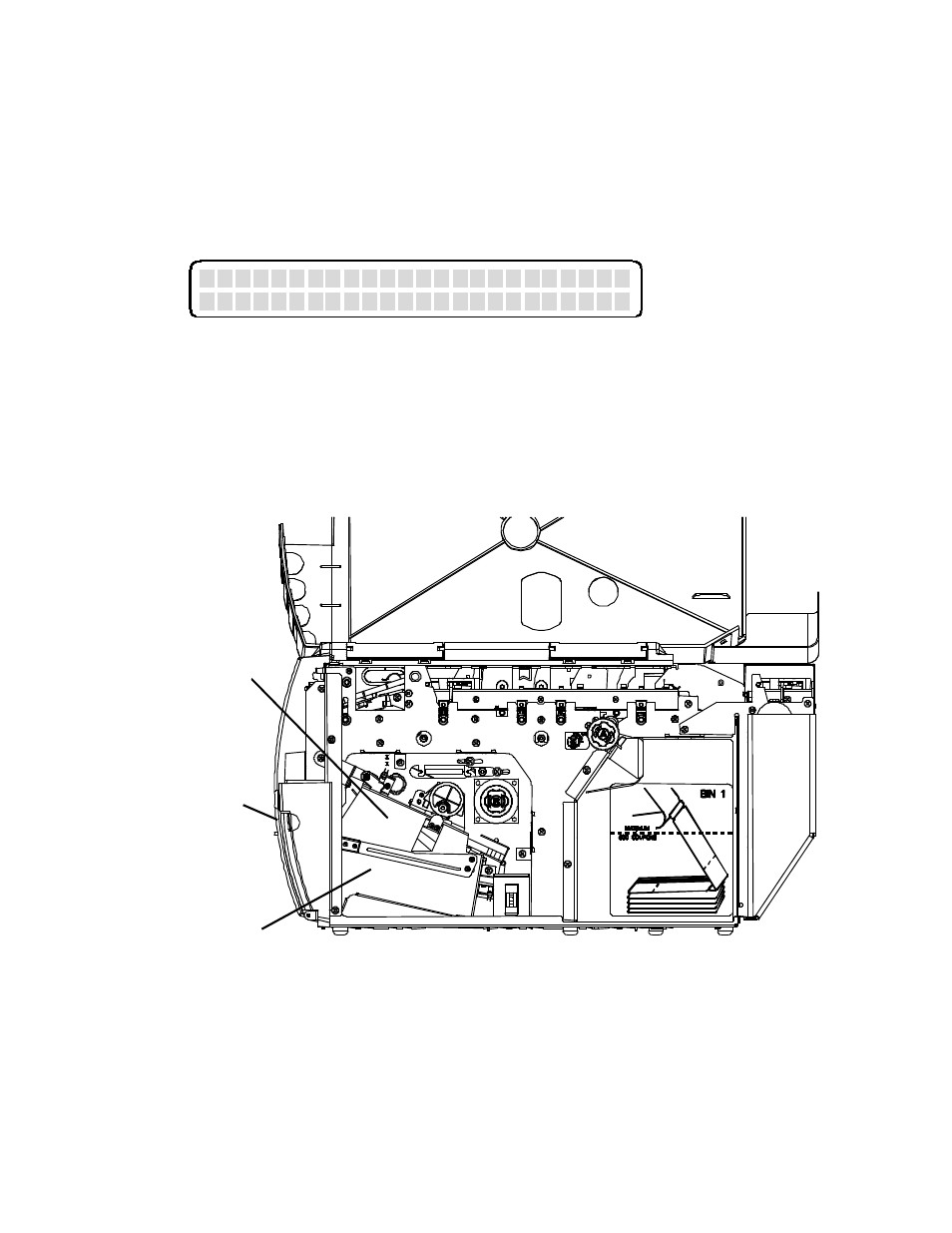 Output bin full | AMT Datasouth Journey II User Manual | Page 61 / 126