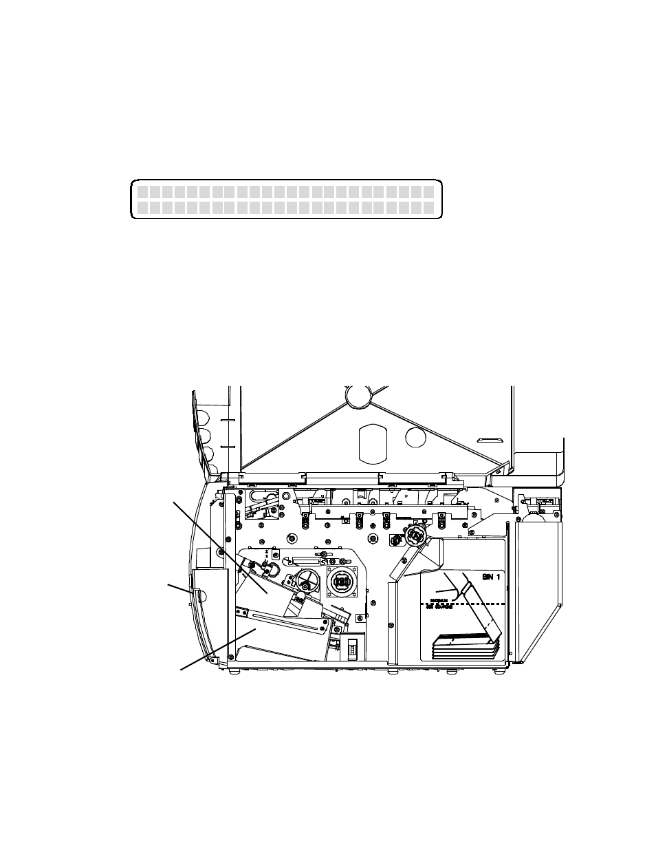 Reject bin full | AMT Datasouth Journey II User Manual | Page 62 / 126