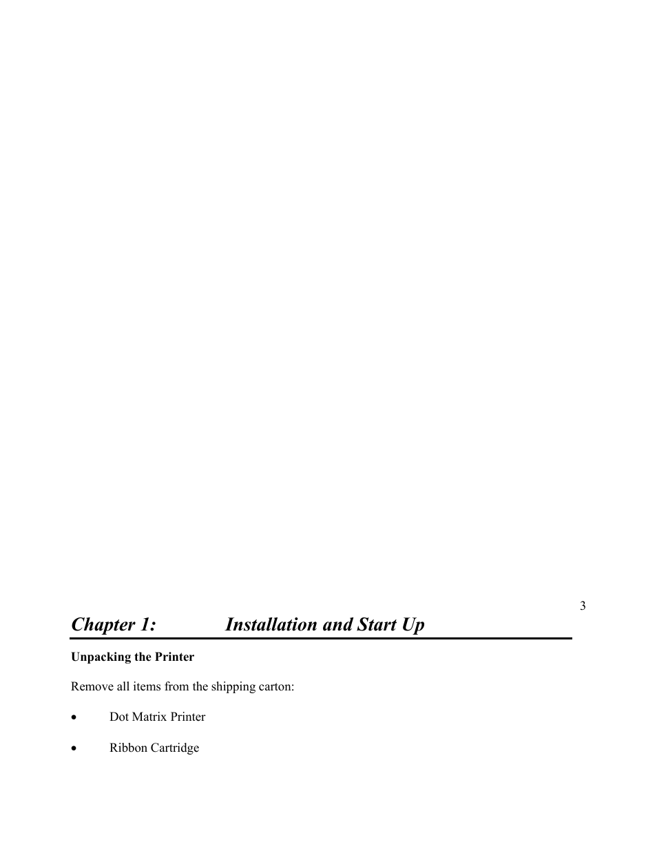 Chapter 1: installation and start up | AMT Datasouth Performax User Manual | Page 13 / 162