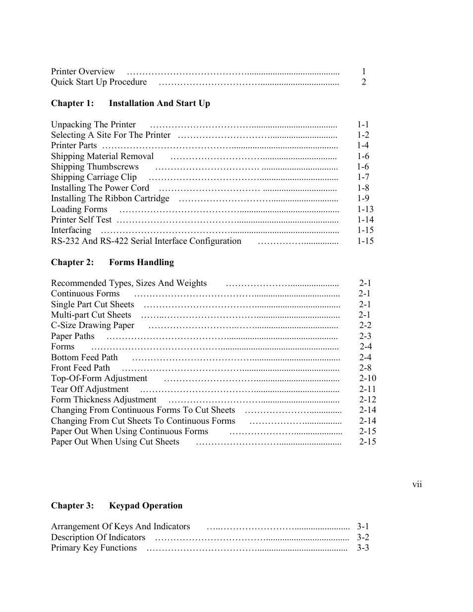 AMT Datasouth Performax User Manual | Page 8 / 162
