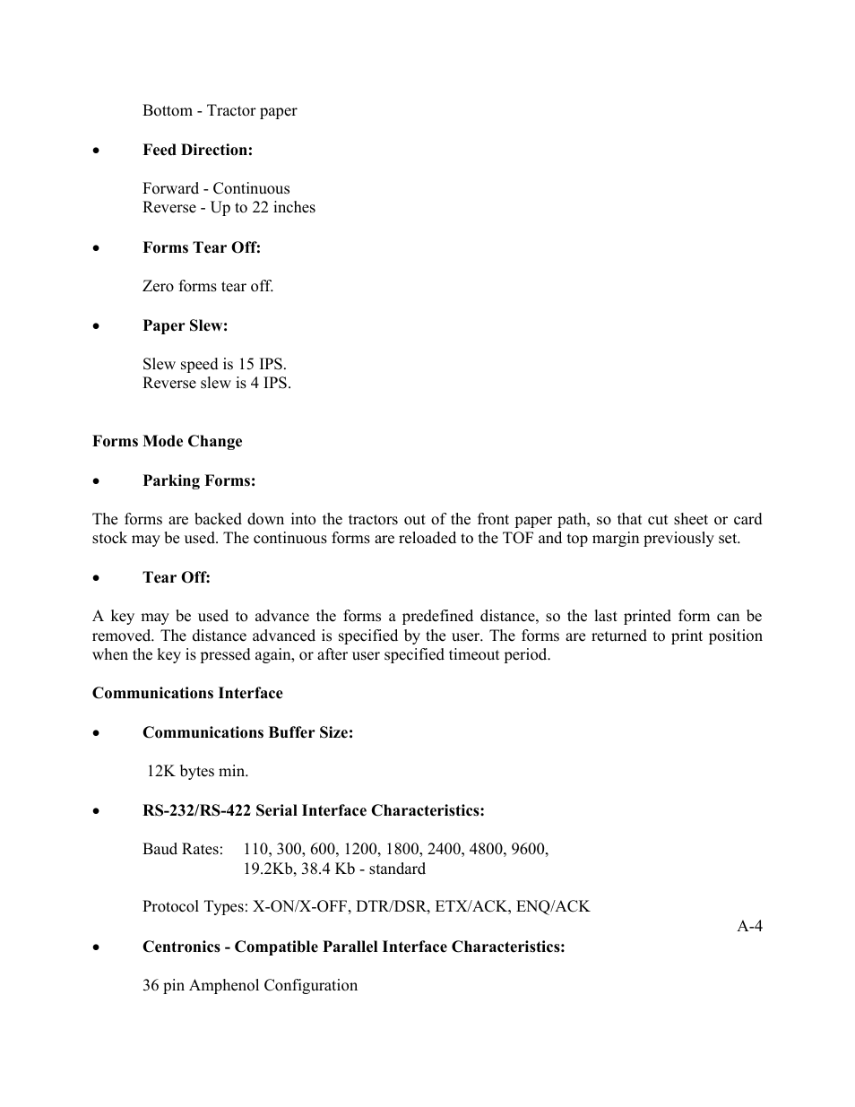 AMT Datasouth Performax User Manual | Page 99 / 162