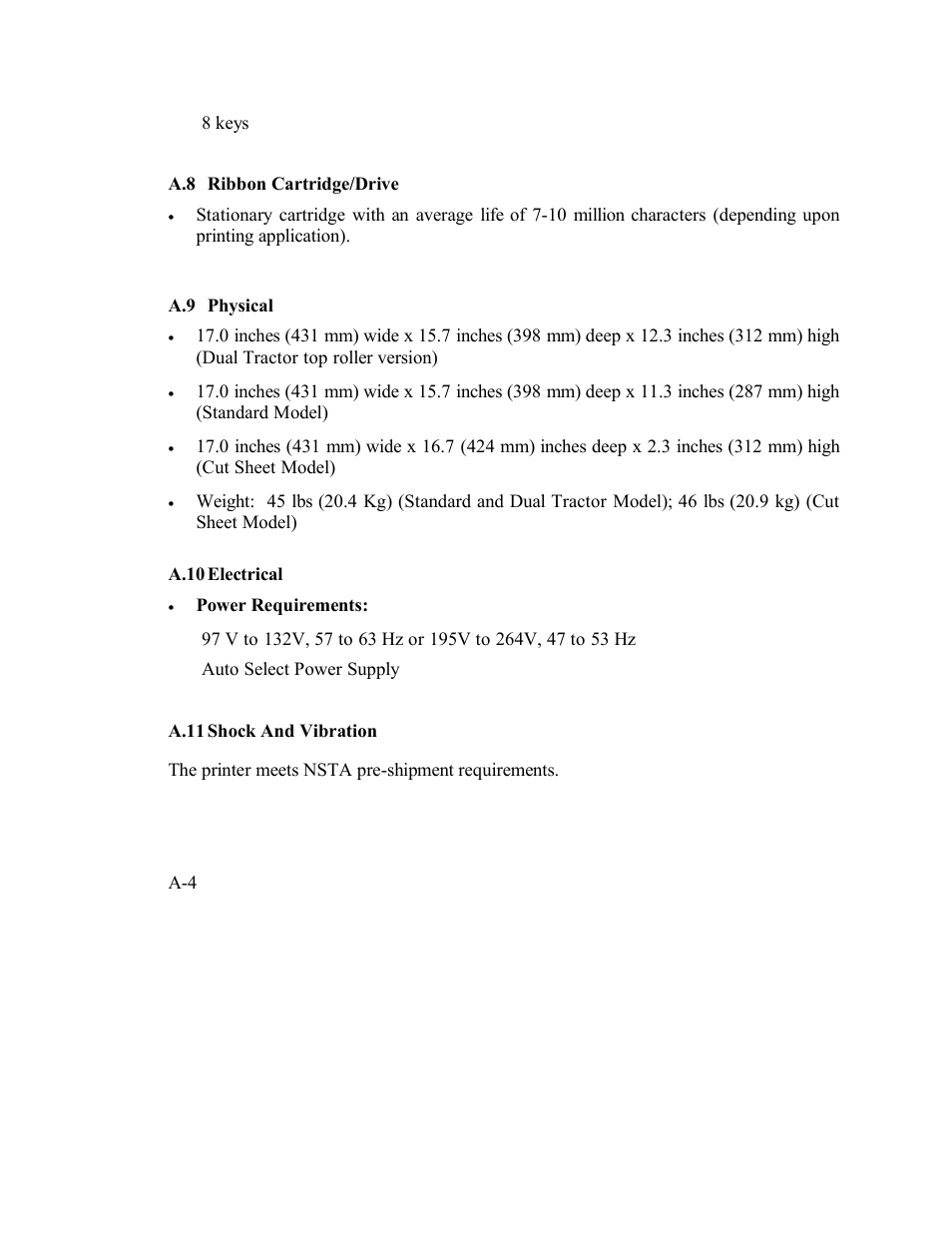 AMT Datasouth Documax A6300 User Manual | Page 119 / 180