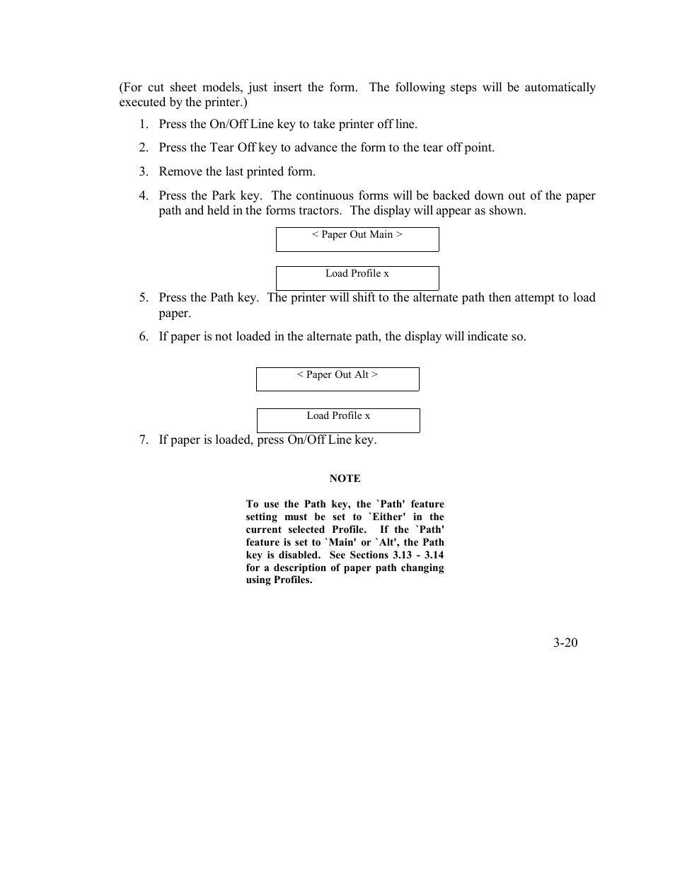 AMT Datasouth Documax A6300 User Manual | Page 61 / 180