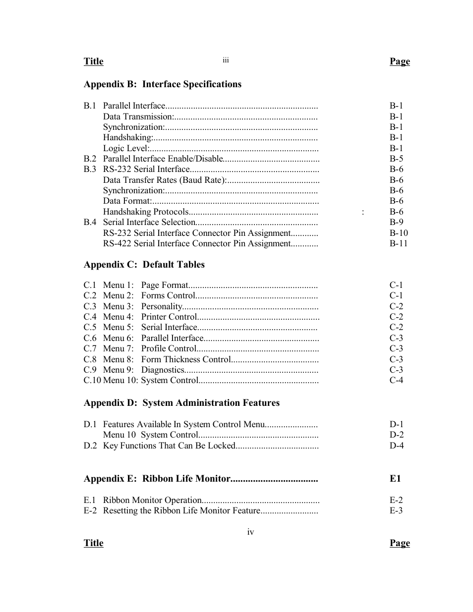 AMT Datasouth Documax A6300 User Manual | Page 7 / 180