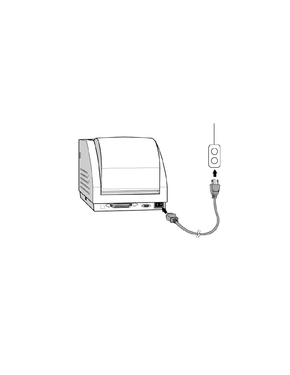 Connecting the power cord | AMT Datasouth Fastmark 600 User Manual | Page 17 / 89